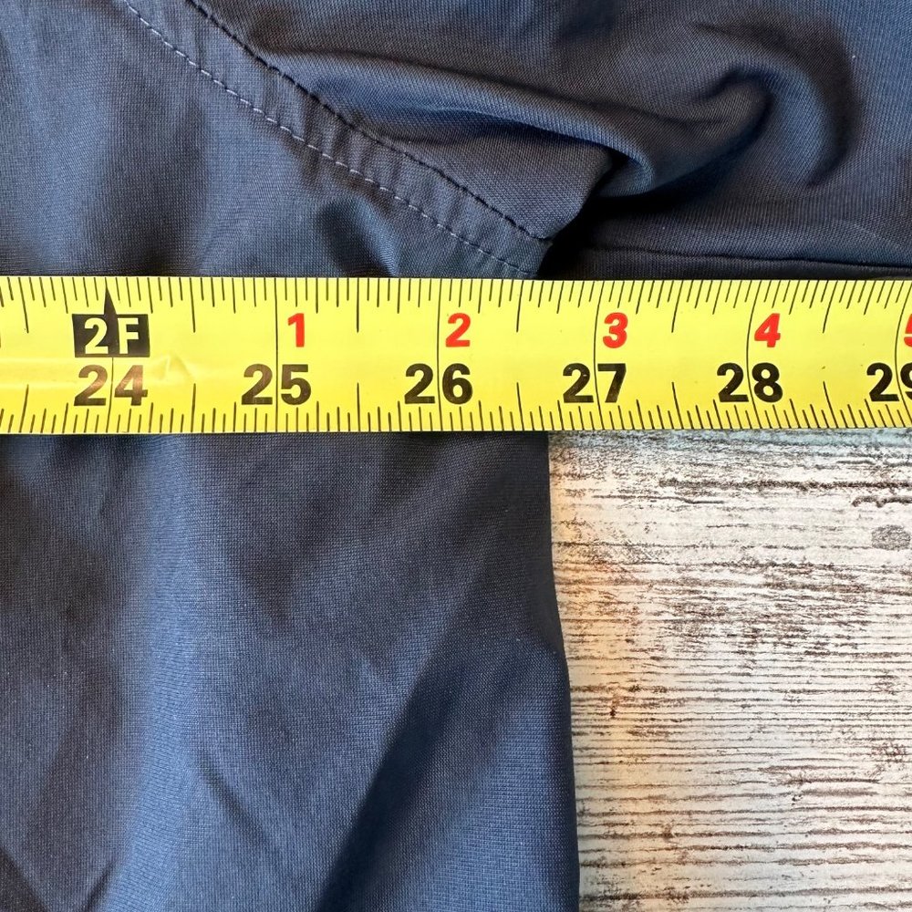 Nike XL Vintage The Athletic Dept Zip Windbreaker Track Jacket Streetwear Navy - Picture 10 of 16